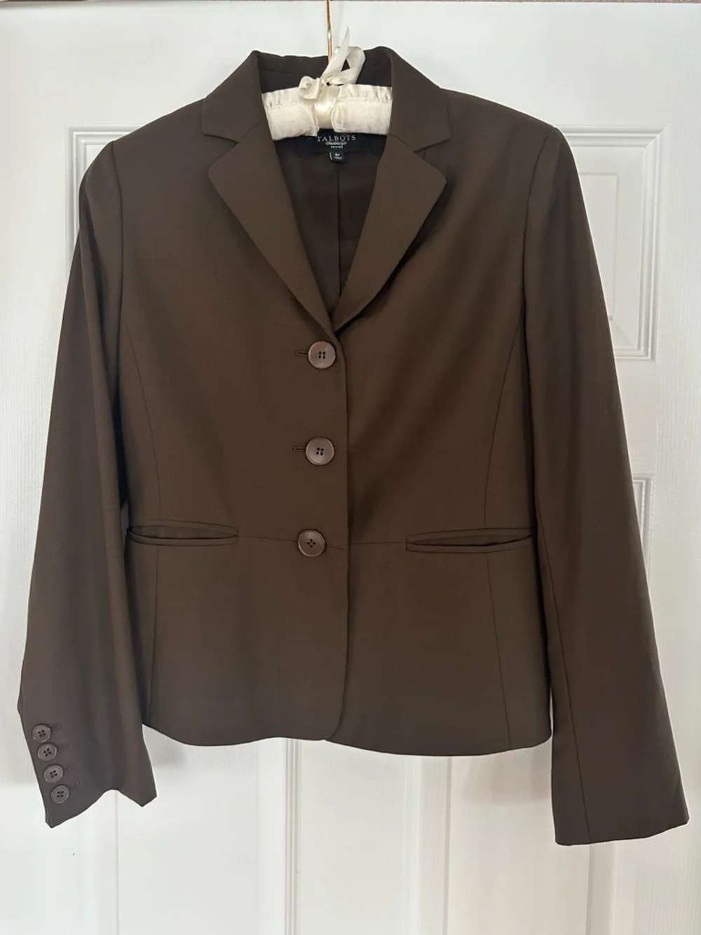 Talbot 3-Button Wool Jacket - Picture 2 of 4